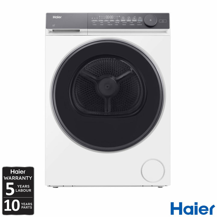 Haier, HD100-C367U1-UK, 10kg Heat Pump Tumble Dryer, A++ Rated in White