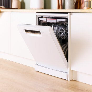 Bosch SMS4EMW06G Series 4, Freestanding 14 Place Setting Dishwasher, B Rated in White