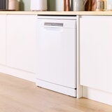 Bosch SMS4EMW06G Series 4, Freestanding 14 Place Setting Dishwasher, B Rated in White