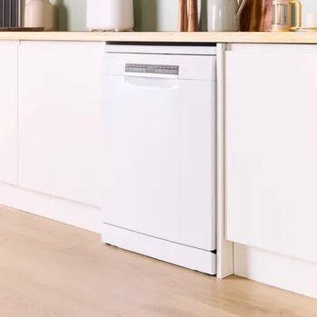 Bosch SMS4EMW06G Series 4, Freestanding 14 Place Setting Dishwasher, B Rated in White