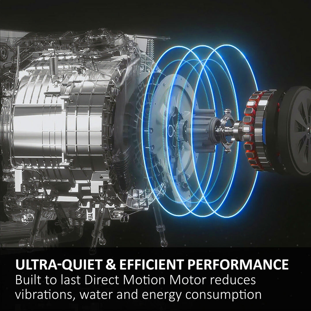 Haier I-Pro Series 5 HWD100-B14367U1, 10/6kg Washer Dryer, D Rated in White