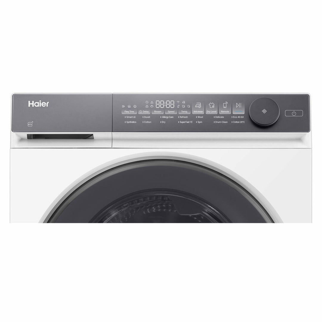 Haier I-Pro Series 5 HWD100-B14367U1, 10/6kg Washer Dryer, D Rated in White