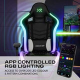 X Rocker Opal RGB Junior Gaming Chair with LED Lights