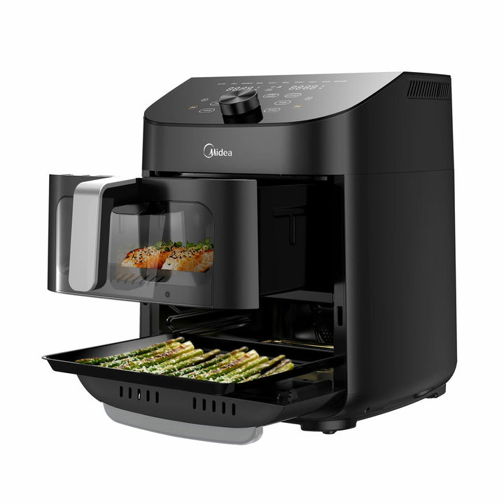 Midea Dual Basket Air Fryer 11L , MAF112B0BPKW