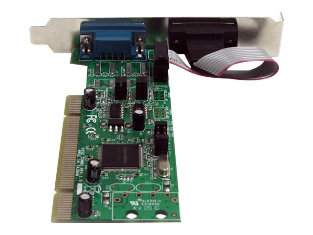 TieDex UK StarTech.com 2 Port PCI RS422/485 Serial Adapter Card with 161050 UART - Serial adapter - PCI-X - RS-422/485 x 2 - PCI2S4851050 - serial adapter - PCI-X - RS-422/485 x 2