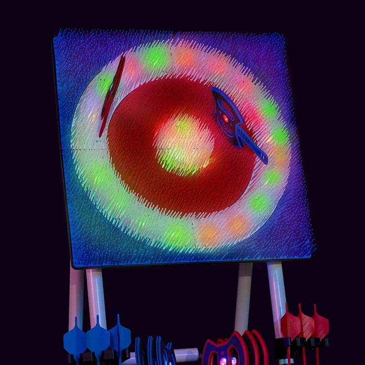 Light Up Axe Throw Set with Throwing Darts