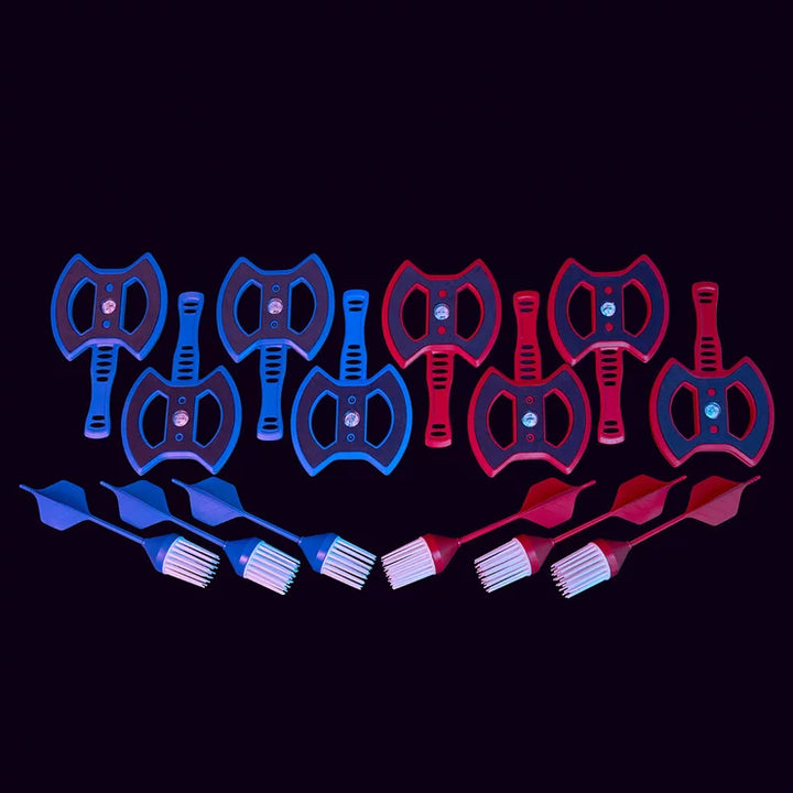 Light Up Axe Throw Set with Throwing Darts