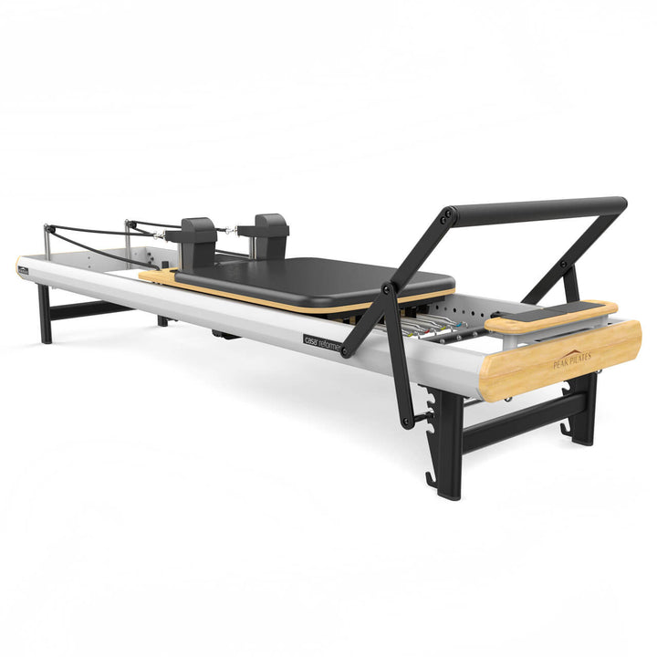 Peak Pilates casa™ Reformer home Pilates practice, backed by the quality and innovation found only with Peak Pilates®