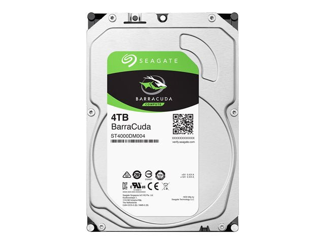 TieDex UK Seagate Barracuda ST4000DM004 - hard drive - 4 TB - SATA 6Gb/s