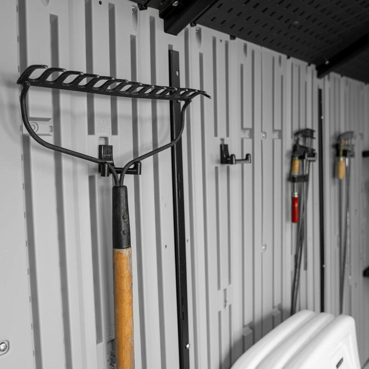 Lifetime 15ft x 8ft (4.5 x 2.5m) Dual Entry Outdoor Storage Shed - Model 60410
