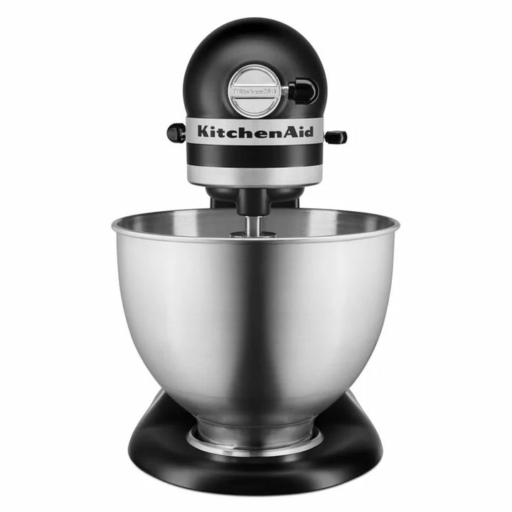 KitchenAid Classic Stand Mixer 4.3L Stainless Steel Bowl, Matt Black, 5K45SSBBM
