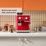 KitchenAid Semi Auto Espresso Machine With Burr Grinder, 5KES6551BCA