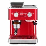 KitchenAid Semi Auto Espresso Machine With Burr Grinder, 5KES6551BCA