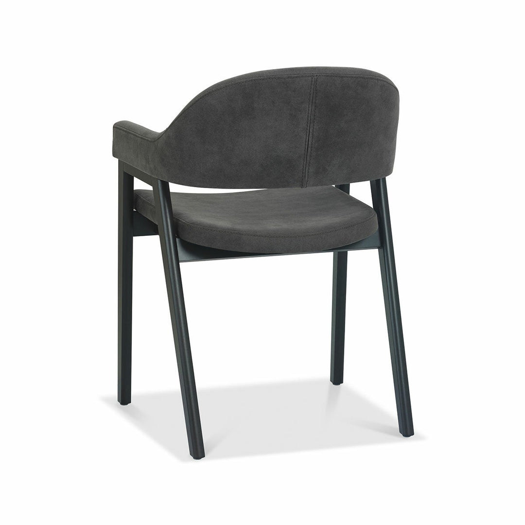 Bentley Designs Camden Peppercorn Grey Fabric Armchair, 2 Pack