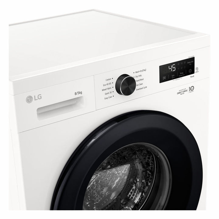 LG W4X1085NWK 8/5kg, Washer Dryer, E Rated in White