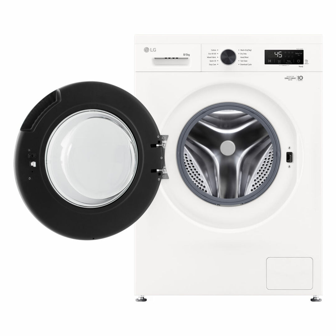 LG W4X1085NWK 8/5kg, Washer Dryer, E Rated in White