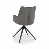 Bentley Designs Rowan Grey Fabric Dining Chair