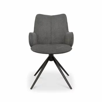 Bentley Designs Rowan Grey Fabric Dining Chair