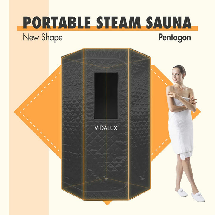 Vidalux Insta-Heat Indoor Portable Sauna Pod