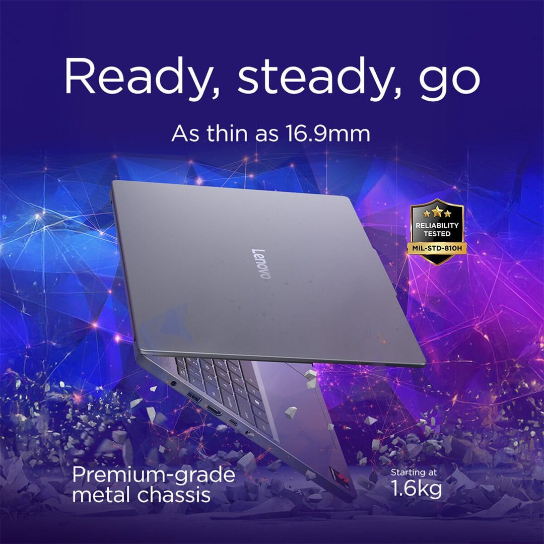 Lenovo IdeaPad Slim 3, Copilot+ PC, Snapdragon X, 16GB RAM, 1TB SSD, 15.3 Inch Laptop, 83N3002CUK