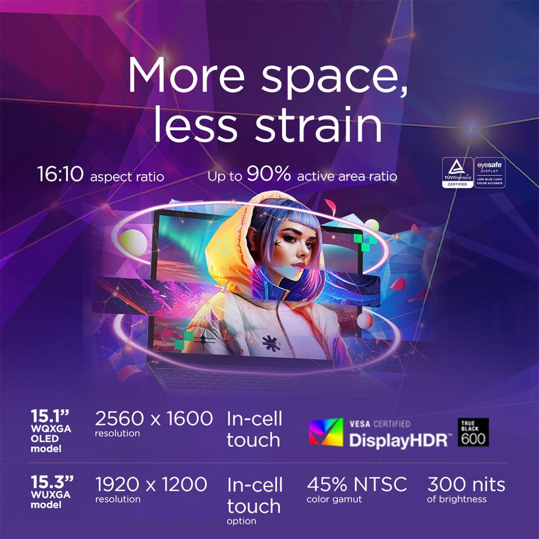 Lenovo IdeaPad Slim 3, Copilot+ PC, Snapdragon X, 16GB RAM, 1TB SSD, 15.3 Inch Laptop, 83N3002CUK