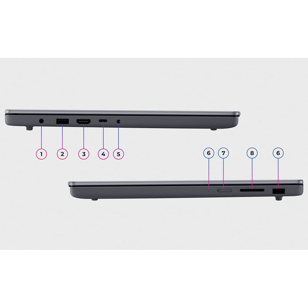 Lenovo IdeaPad Slim 3, Copilot+ PC, Snapdragon X, 16GB RAM, 1TB SSD, 15.3 Inch Laptop, 83N3002CUK