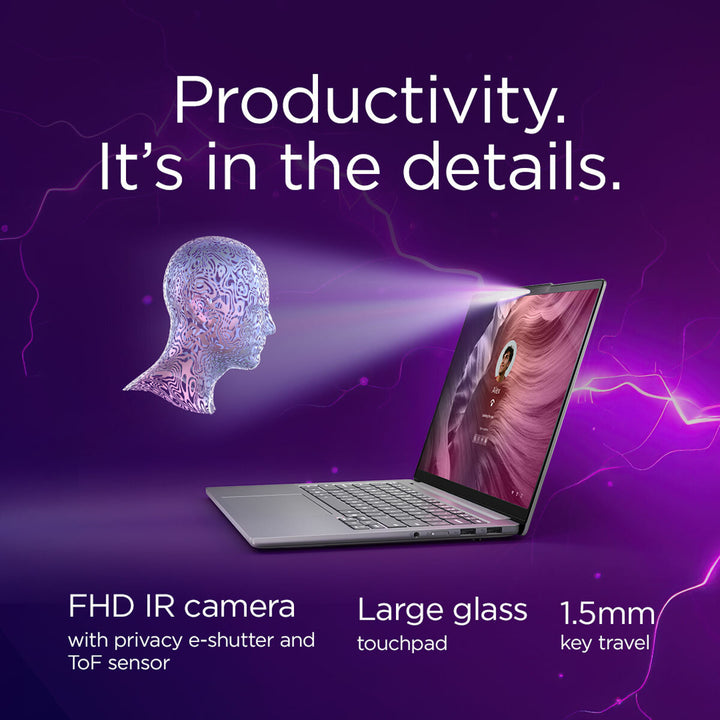 Lenovo IdeaPad Pro 5, Intel Core Ultra 5, 32GB RAM, 1TB, 16 Inch OLED Laptop, 83JM004DUK