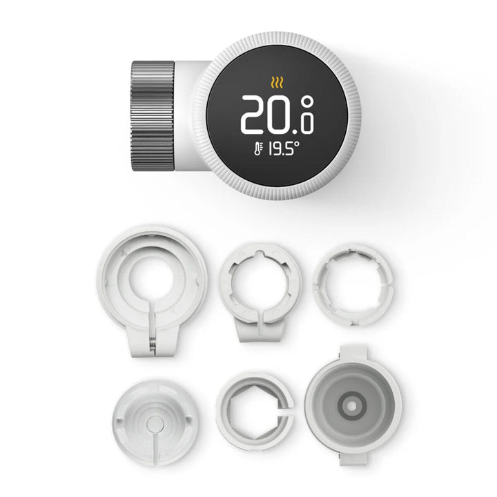 Tado Wireless Smart Thermostat Multi Room Starter Kit & 2x Smart Thermostatic Radiator Valves