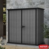 Keter Cortina 6ft 4" x 6ft 1" (1.9 x 0.7m) 3,000 Litre Vertical Storage Shed