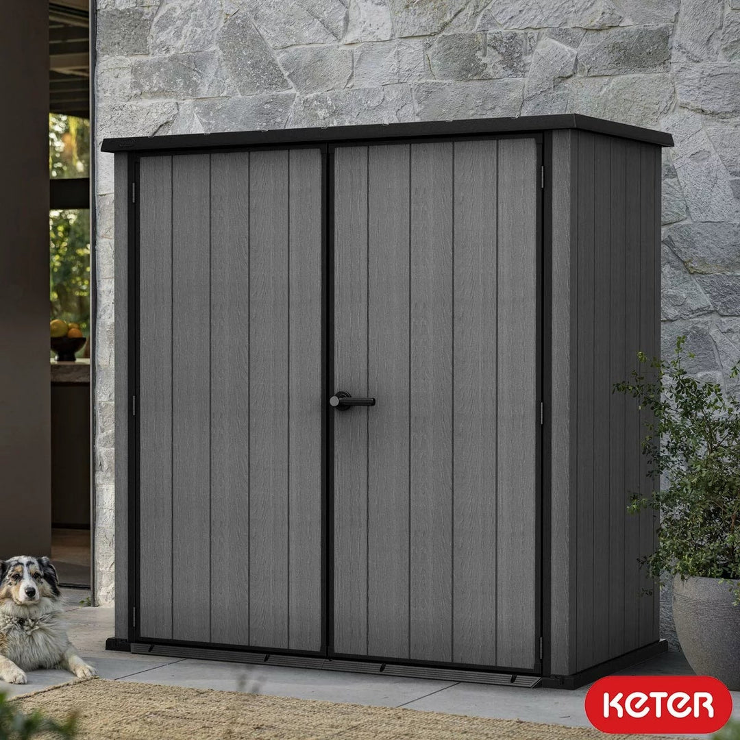 Keter Cortina 6ft 4" x 6ft 1" (1.9 x 0.7m) 3,000 Litre Vertical Storage Shed