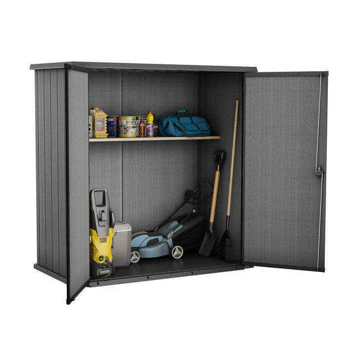 Keter Cortina 6ft 4" x 6ft 1" (1.9 x 0.7m) 3,000 Litre Vertical Storage Shed
