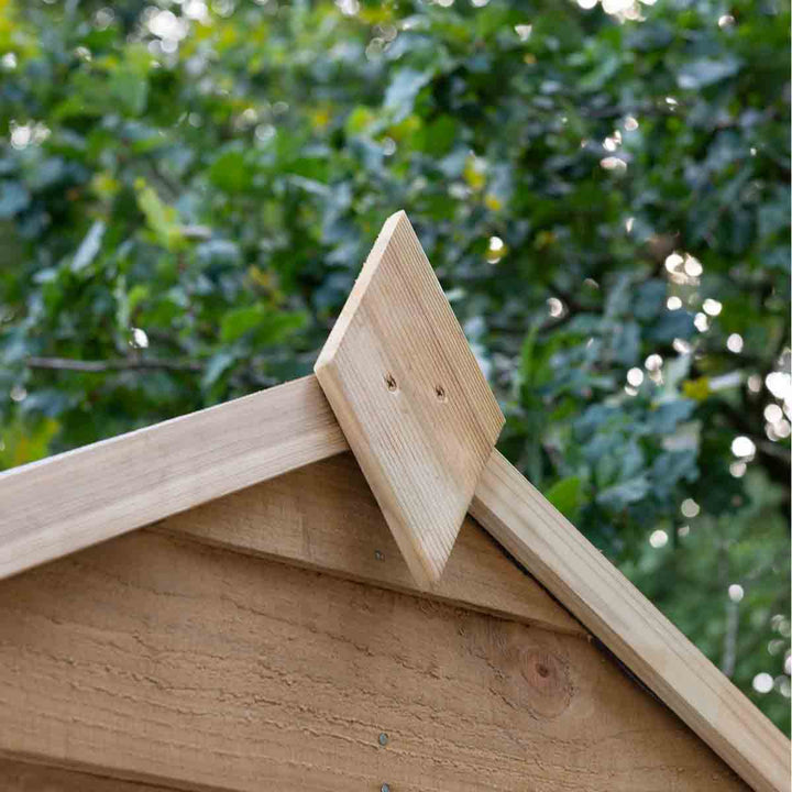 Forest Garden 4LIFE Pent Shed 7x5 - Single Door - 2 Windows