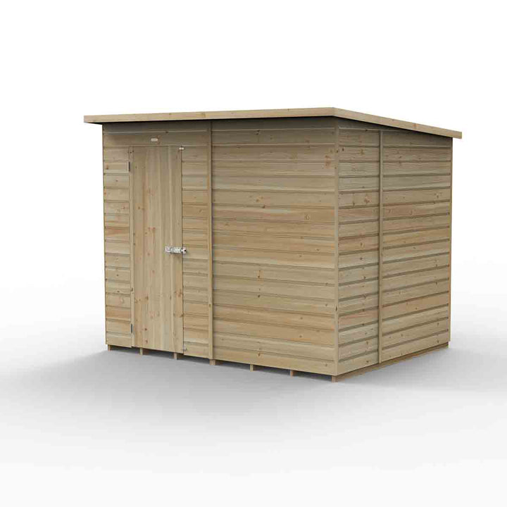 Forest Garden Beckwood 8x6 Pent Shed - No Windows