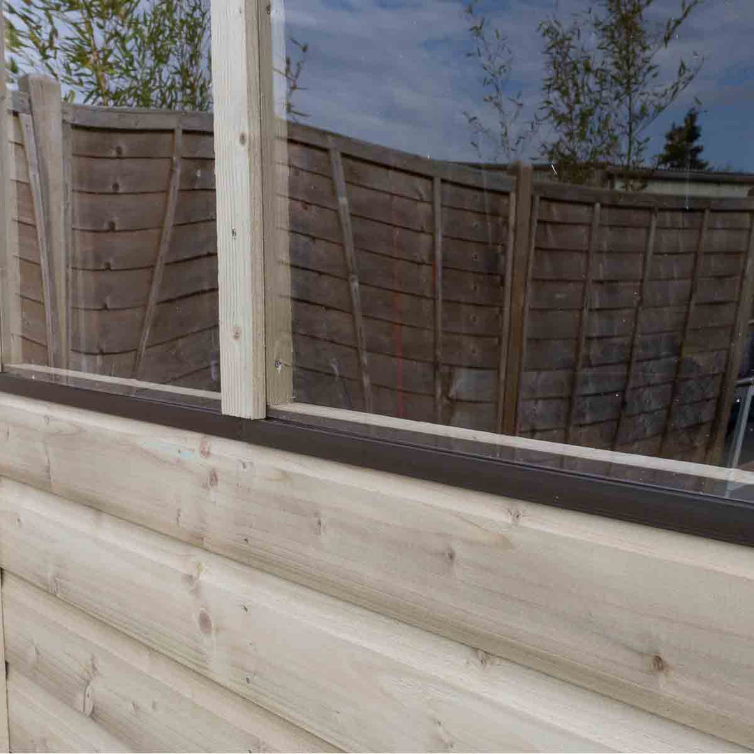 Forest Garden Beckwood 8x6 Pent Shed - No Windows