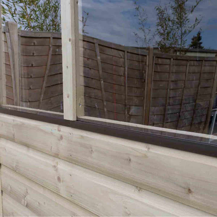 Forest Garden Beckwood 8x6 Pent Shed - No Windows