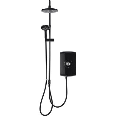 Triton Amore DuElec Electric Shower Gloss Black 9.5kW