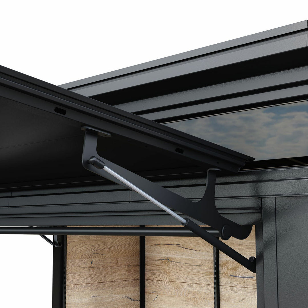Keter Rosewood 9.1ft x 6.8ft (2.8 x 2.1m) Garden Bar Shed