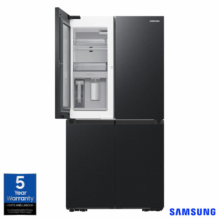 Samsung Series 9 SpaceMax RF65DG960EB1EU 646L Smart Multi Door Fridge Freezer, E Rated in Black