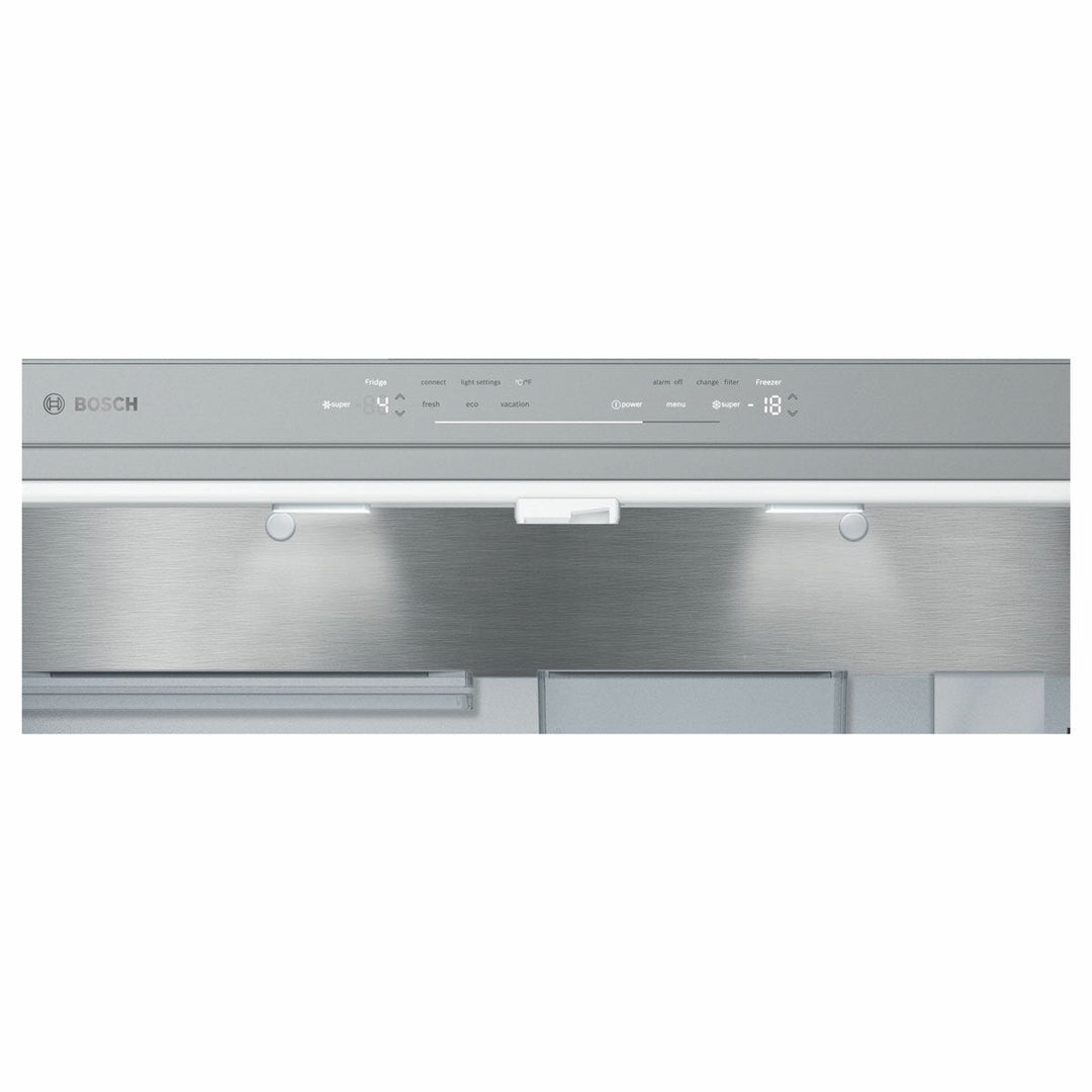 Bosch KFF96PIEP Multidoor Fridge Freezer, E Rated in Silver