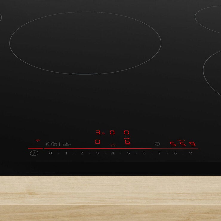 Bosch Series 6 PIV831HB1E 80cm Touch Control Induction Hob in Black