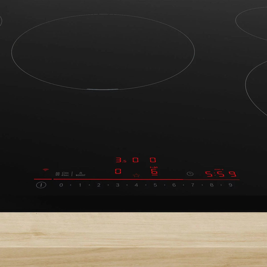 Bosch Series 6 PIV831HB1E 80cm Touch Control Induction Hob in Black