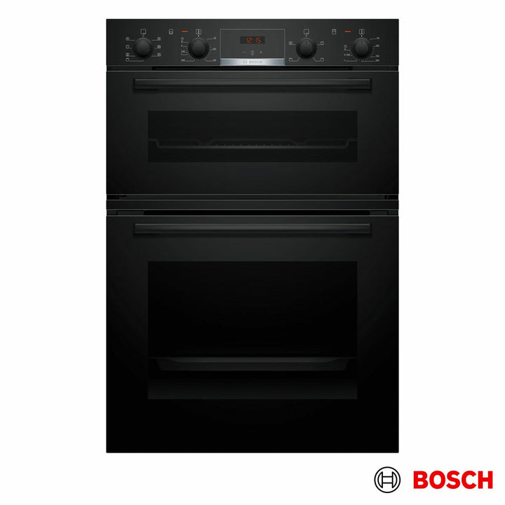 Bosch Series 4 MBA533BB3B, Built In Double Oven, A Rated in Black