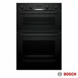 Bosch Series 4 MBA533BB3B, Built In Double Oven, A Rated in Black