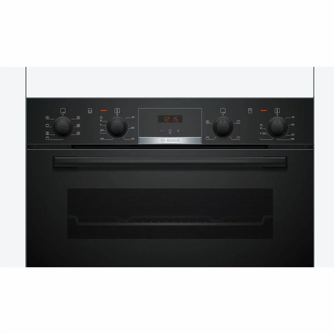 Bosch Series 4 MBA533BB3B, Built In Double Oven, A Rated in Black