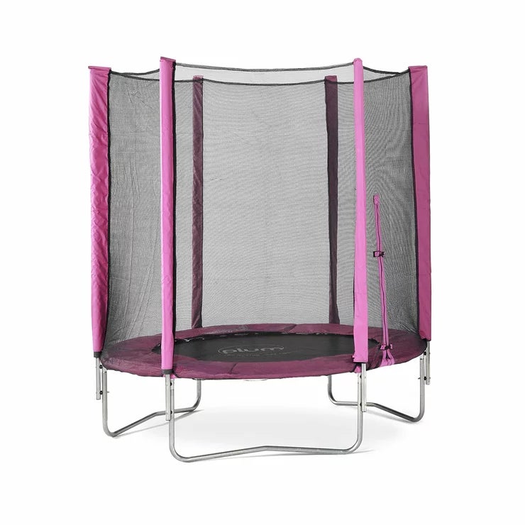 Plum 6ft Springsafe Trampoline in Pink