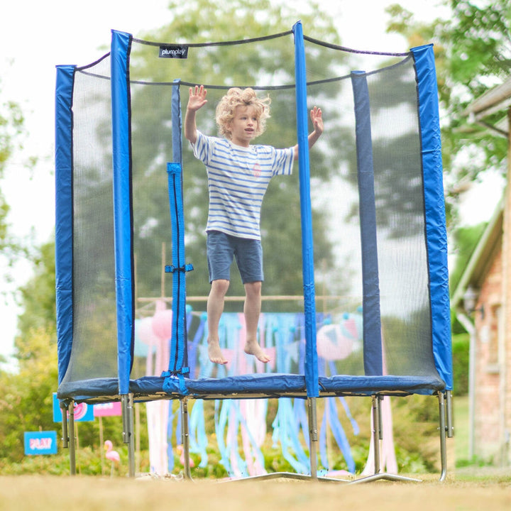 Plum 6ft Springsafe Trampoline in Blue