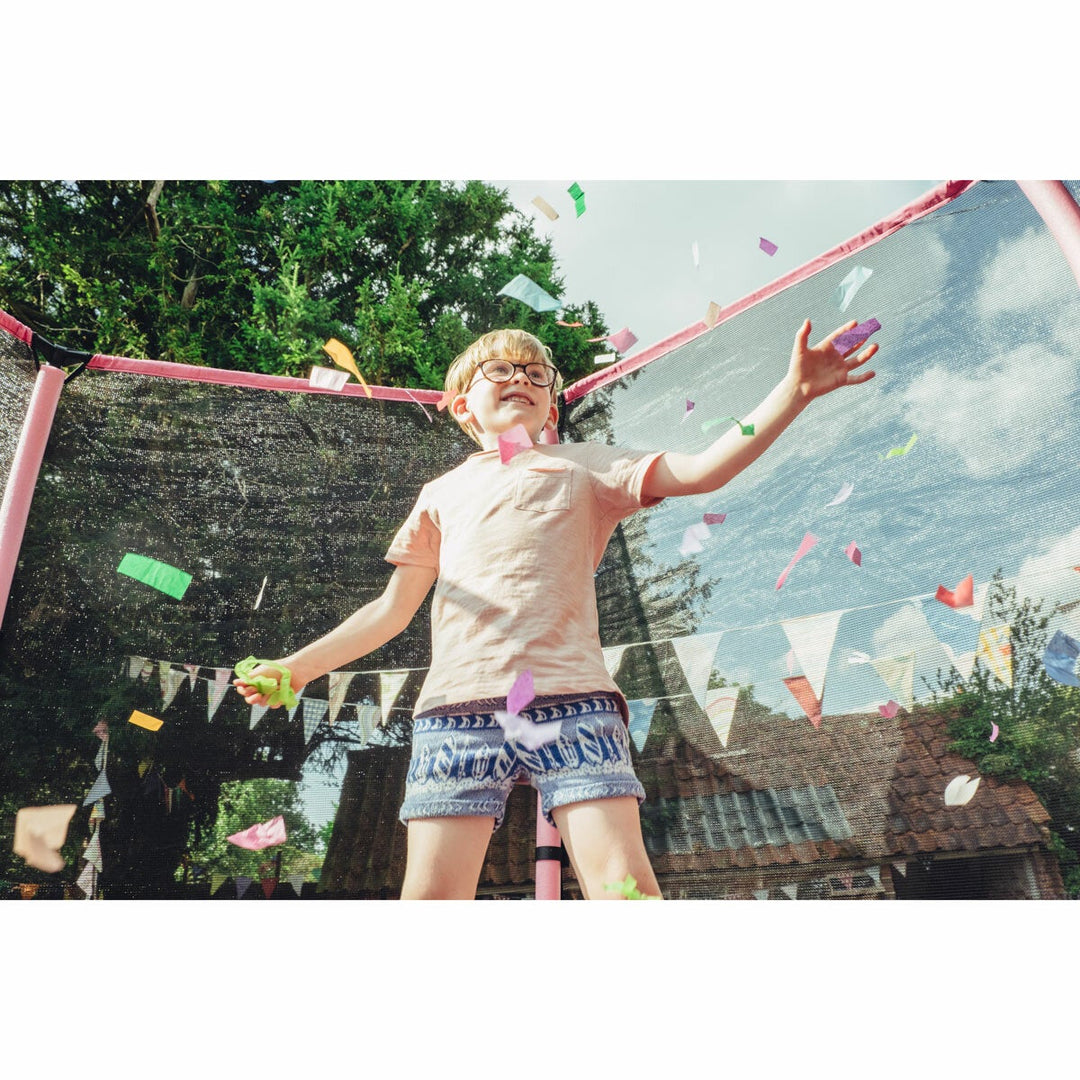 Plum Shapes 7ft Springsafe Trampoline in Pink