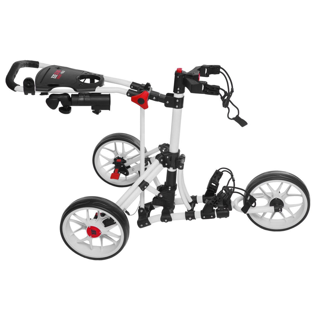 Eze Glide Smart Fold 3-Wheel Golf Trolley In White