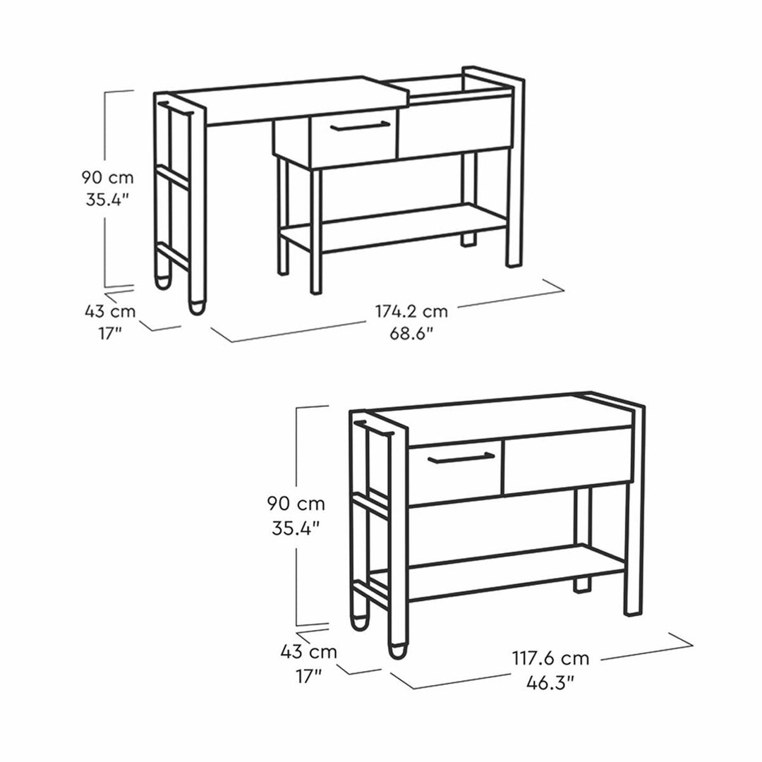 Keter Rosewood Expandable Garden Hosting Station