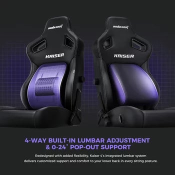 anda seaT Kaiser 4 Series Extra Large Gaming Chair, Black